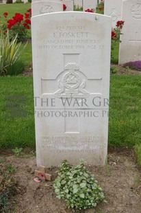 Prowse Point Military Cemetery - Foskett, Frederick
